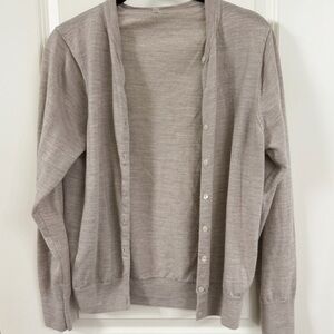 Vince Light Grayish BrownWomen's Cardigan